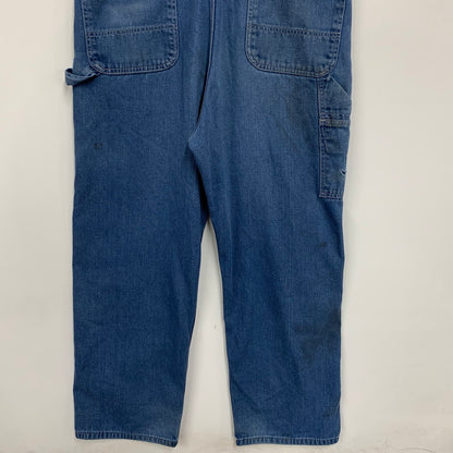 【中古品】【メンズ】 ROEBUCKS ローバックス USA製 80S DENIM OVERALLS デニム オーバーオール ボトムス 157-251226-yn-04-izu サイズ：不明 カラー：インディゴ 万代Net店