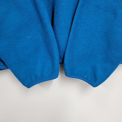 【中古品】【メンズ】 patagonia パタゴニア SYNCHILLA ZIP T-NECK FLEECE PULLOVER 25320 シンチラ ジップ Tネック フリース プルオーバー USA製 144-251215-as-15-izu サイズ：L カラー：ブルー 万代Net店