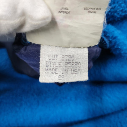 【中古品】【メンズ】 patagonia パタゴニア SYNCHILLA ZIP T-NECK FLEECE PULLOVER 25320 シンチラ ジップ Tネック フリース プルオーバー USA製 144-251215-as-15-izu サイズ：L カラー：ブルー 万代Net店