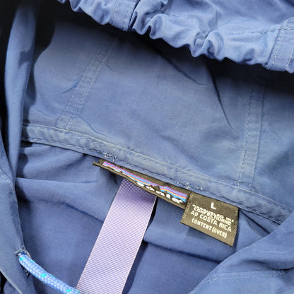 【現状渡し品】【メンズ】 patagonia パタゴニア BAGGIES PULLOVER JACKET バギーズ プルオーバージャケット コスタリカ製 144-251215-as-16-izu サイズ：L カラー：ブルー 万代Net店