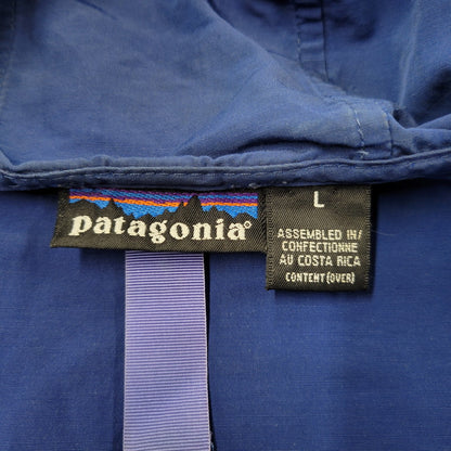 【現状渡し品】【メンズ】 patagonia パタゴニア BAGGIES PULLOVER JACKET バギーズ プルオーバージャケット コスタリカ製 144-251215-as-16-izu サイズ：L カラー：ブルー 万代Net店
