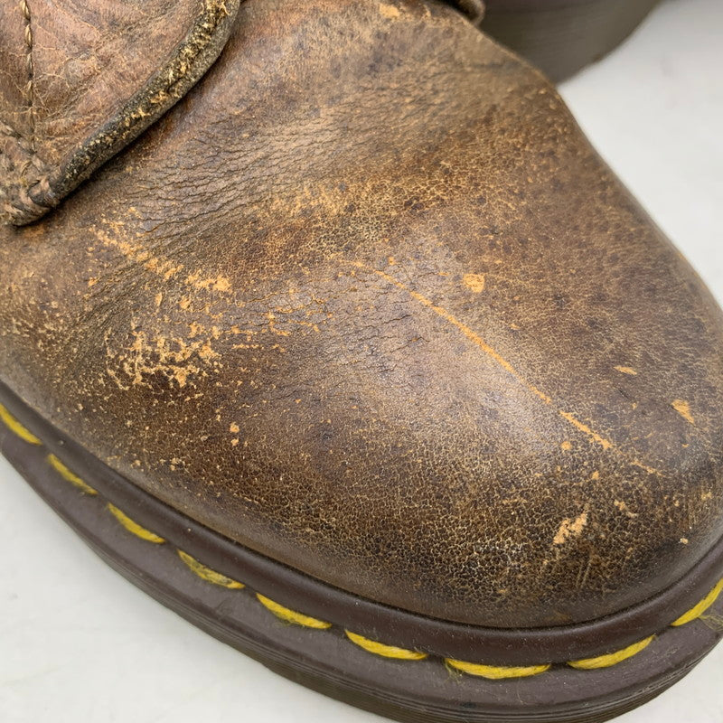 【現状渡し品】【メンズ/レディース】 Dr.Martens ドクターマーチン 英国製 90S 8EYE BOOT エイトホール ブーツ シューズ 靴 167-251216-cs-17-izu サイズ：不明 カラー：ブラウン 万代Net店