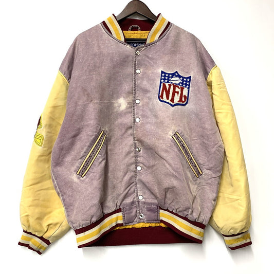 【現状渡し品】【メンズ】 CAMPRI NFL キャンプリ エヌエフエル 90S WASHINGTON REDSKINS ワシントン レ ッドスキンズSTADIUM JACKET スタジアム ジャケット アウター 146-251221-ya-12-izu サイズ：L カラー：マルチ 万代Net店