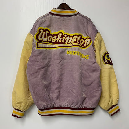 【現状渡し品】【メンズ】 CAMPRI NFL キャンプリ エヌエフエル 90S WASHINGTON REDSKINS ワシントン レ ッドスキンズSTADIUM JACKET スタジアム ジャケット アウター 146-251221-ya-12-izu サイズ：L カラー：マルチ 万代Net店