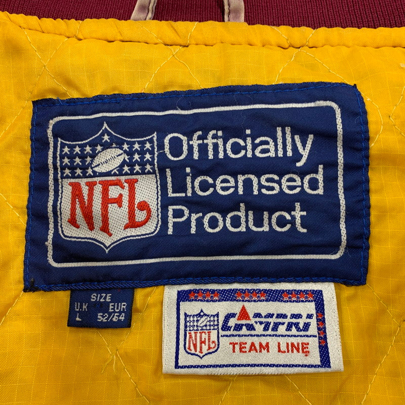 【現状渡し品】【メンズ】 CAMPRI NFL キャンプリ エヌエフエル 90S WASHINGTON REDSKINS ワシントン レ ッドスキンズSTADIUM JACKET スタジアム ジャケット アウター 146-251221-ya-12-izu サイズ：L カラー：マルチ 万代Net店