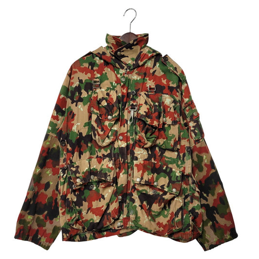 【現状渡し品】【メンズ】 SWISS ARMY スイス軍 M-60 ALPINE CAMO MOUNTAIN JACKET アルペン カモ マウンテン ジャケット アウター 長袖 146-260201-kh-06-izu サイズ：48 カラー：マルチ 万代Net店