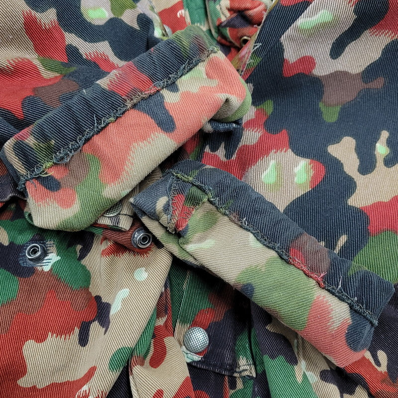 【現状渡し品】【メンズ】 SWISS ARMY スイス軍 M-60 ALPINE CAMO MOUNTAIN JACKET アルペン カモ マウンテン ジャケット アウター 長袖 146-260201-kh-06-izu サイズ：48 カラー：マルチ 万代Net店