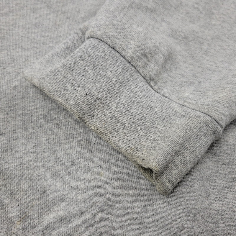 【中古品】【メンズ】 ONE POINT LOGO SWEATSHIRT ワンポイント ロゴ スウェットシャツ トレーナー 長袖 トップス 146-251227-as-14-izu サイズ：XL カラー：グレー 万代Net店