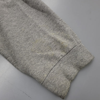【中古品】【メンズ】 ONE POINT LOGO SWEATSHIRT ワンポイント ロゴ スウェットシャツ トレーナー 長袖 トップス 146-251227-as-14-izu サイズ：XL カラー：グレー 万代Net店