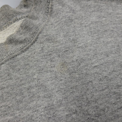 【中古品】【メンズ】 ONE POINT LOGO SWEATSHIRT ワンポイント ロゴ スウェットシャツ トレーナー 長袖 トップス 146-251227-as-14-izu サイズ：XL カラー：グレー 万代Net店