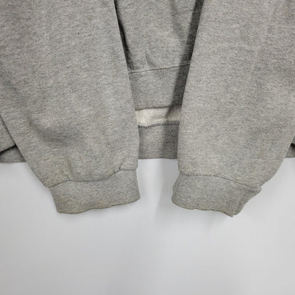 【中古品】【メンズ】 ONE POINT LOGO SWEATSHIRT ワンポイント ロゴ スウェットシャツ トレーナー 長袖 トップス 146-251227-as-14-izu サイズ：XL カラー：グレー 万代Net店
