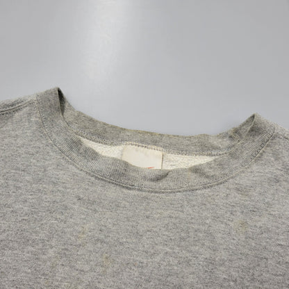 【中古品】【メンズ】 ONE POINT LOGO SWEATSHIRT ワンポイント ロゴ スウェットシャツ トレーナー 長袖 トップス 146-251227-as-14-izu サイズ：XL カラー：グレー 万代Net店