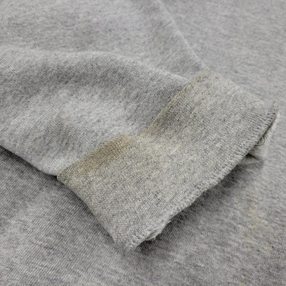 【中古品】【メンズ】 ONE POINT LOGO SWEATSHIRT ワンポイント ロゴ スウェットシャツ トレーナー 長袖 トップス 146-251227-as-14-izu サイズ：XL カラー：グレー 万代Net店