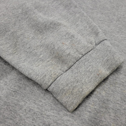 【中古品】【メンズ】 ONE POINT LOGO SWEATSHIRT ワンポイント ロゴ スウェットシャツ トレーナー 長袖 トップス 146-251227-as-14-izu サイズ：XL カラー：グレー 万代Net店
