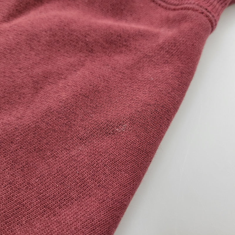 【中古品】【メンズ】 REVERSE WEAVE SWEATSHIRT BULLDOGS SOFTBALL 17 リバースウィーブ スウェットシャツ メキシコ製 トレーナー 長袖 トップス 146-251227-as-13-izu サイズ：XL カラー：レッド系 万代Net店