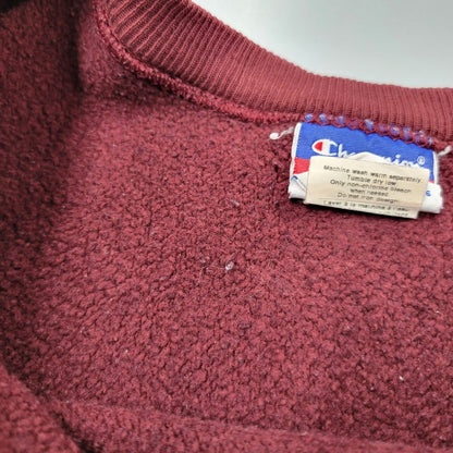 【中古品】【メンズ】 REVERSE WEAVE SWEATSHIRT BULLDOGS SOFTBALL 17 リバースウィーブ スウェットシャツ メキシコ製 トレーナー 長袖 トップス 146-251227-as-13-izu サイズ：XL カラー：レッド系 万代Net店