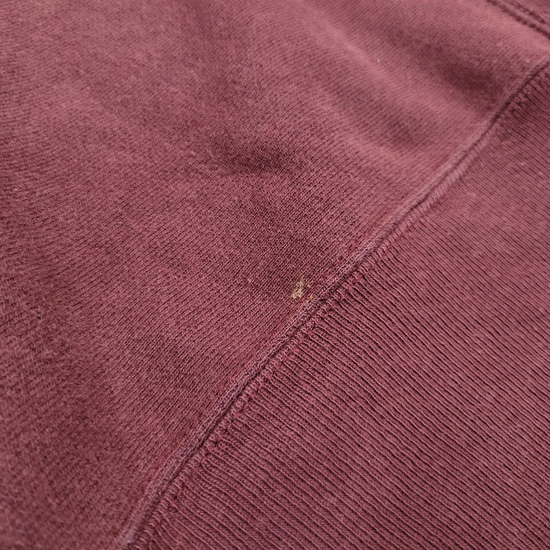 【中古品】【メンズ】 REVERSE WEAVE SWEATSHIRT BULLDOGS SOFTBALL 17 リバースウィーブ スウェットシャツ メキシコ製 トレーナー 長袖 トップス 146-251227-as-13-izu サイズ：XL カラー：レッド系 万代Net店
