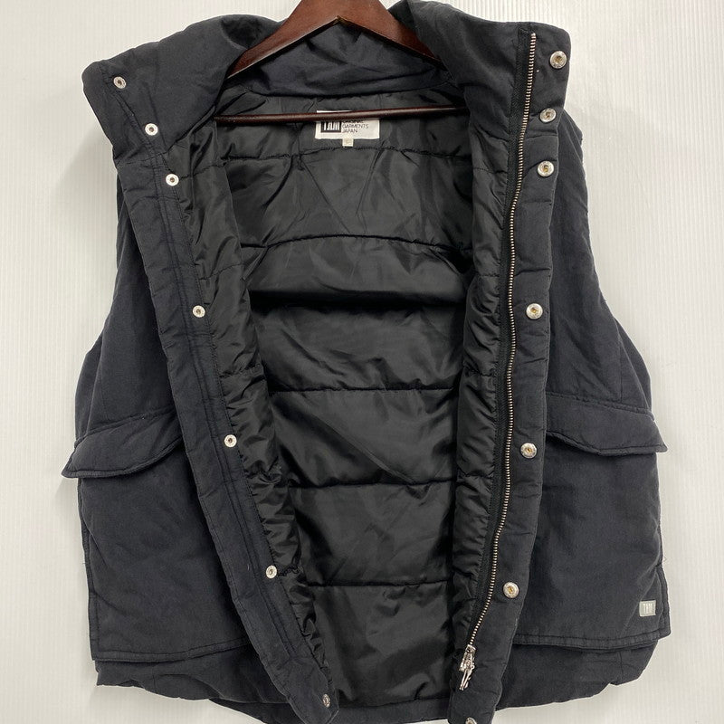 【中古品】【メンズ】 THE HARD MAN ザハードマン PUFFER VEST 853930 パファーベスト 142-251223-as-22-izu サイズ：L カラー：ブラック 万代Net店