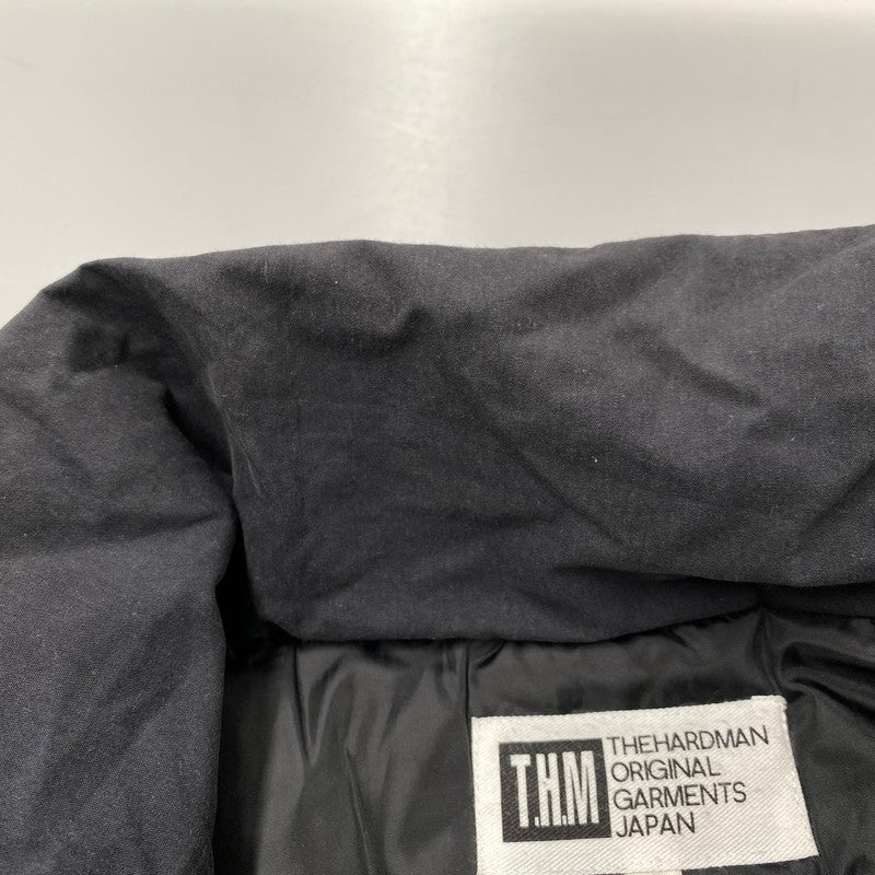 【中古品】【メンズ】 THE HARD MAN ザハードマン PUFFER VEST 853930 パファーベスト 142-251223-as-22-izu サイズ：L カラー：ブラック 万代Net店