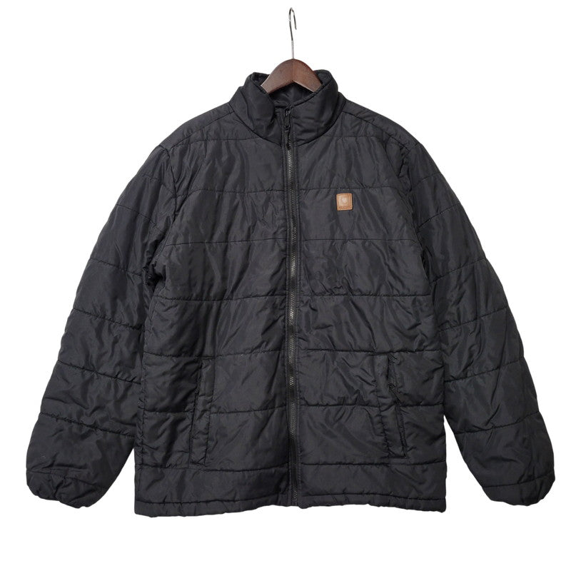 【中古品】【メンズ】 BRIXTON ブリクストン CASS PUFFER JACKET キャス パファー ジャケット アウター 142-251216-cs-11-izu サイズ：L カラー：ブラック 万代Net店