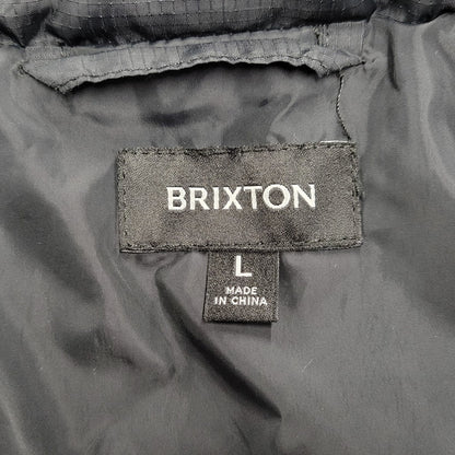 【中古品】【メンズ】 BRIXTON ブリクストン CASS PUFFER JACKET キャス パファー ジャケット アウター 142-251216-cs-11-izu サイズ：L カラー：ブラック 万代Net店