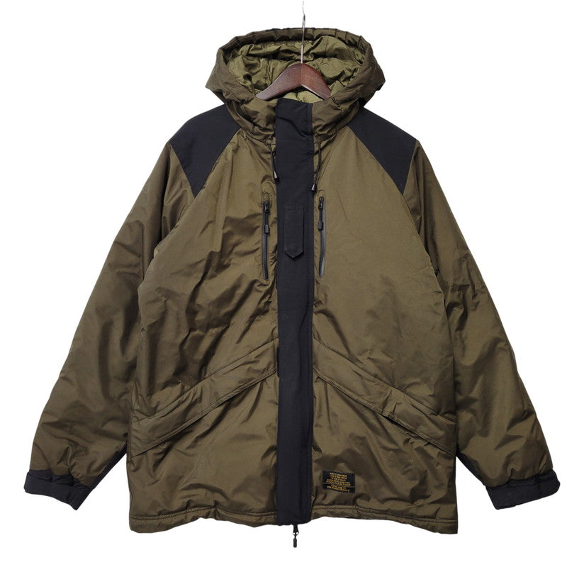 【中古品】【メンズ】 ROUGH AND RUGGED ラフアンドラゲッド MIL-J-316130 MILITARY HOODED DOWN JACKET ミリタリー フーデッド ダウン ジャケット アウター 142-251216-cs-09-izu サイズ：3 カラー：カーキ 万代Net店