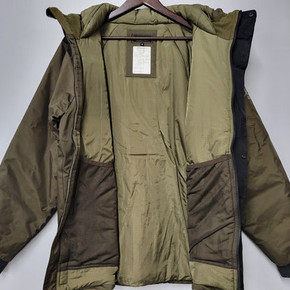 【中古品】【メンズ】 ROUGH AND RUGGED ラフアンドラゲッド MIL-J-316130 MILITARY HOODED DOWN JACKET ミリタリー フーデッド ダウン ジャケット アウター 142-251216-cs-09-izu サイズ：3 カラー：カーキ 万代Net店