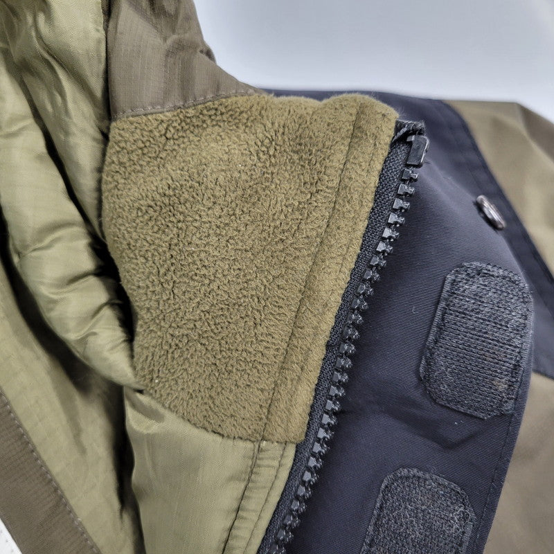 【中古品】【メンズ】 ROUGH AND RUGGED ラフアンドラゲッド MIL-J-316130 MILITARY HOODED DOWN JACKET ミリタリー フーデッド ダウン ジャケット アウター 142-251216-cs-09-izu サイズ：3 カラー：カーキ 万代Net店