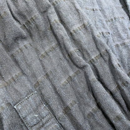 【中古品】【メンズ】 TATAMASS タタマス WIDE SHIRT HORIZONTALE ワイド シャツ ホリゾンタル 24-050-300-9100-3-0 EDIFICE 別注 長袖シャツ 140-260104-yn-05-izu サイズ：L カラー：ネイビー 万代Net店