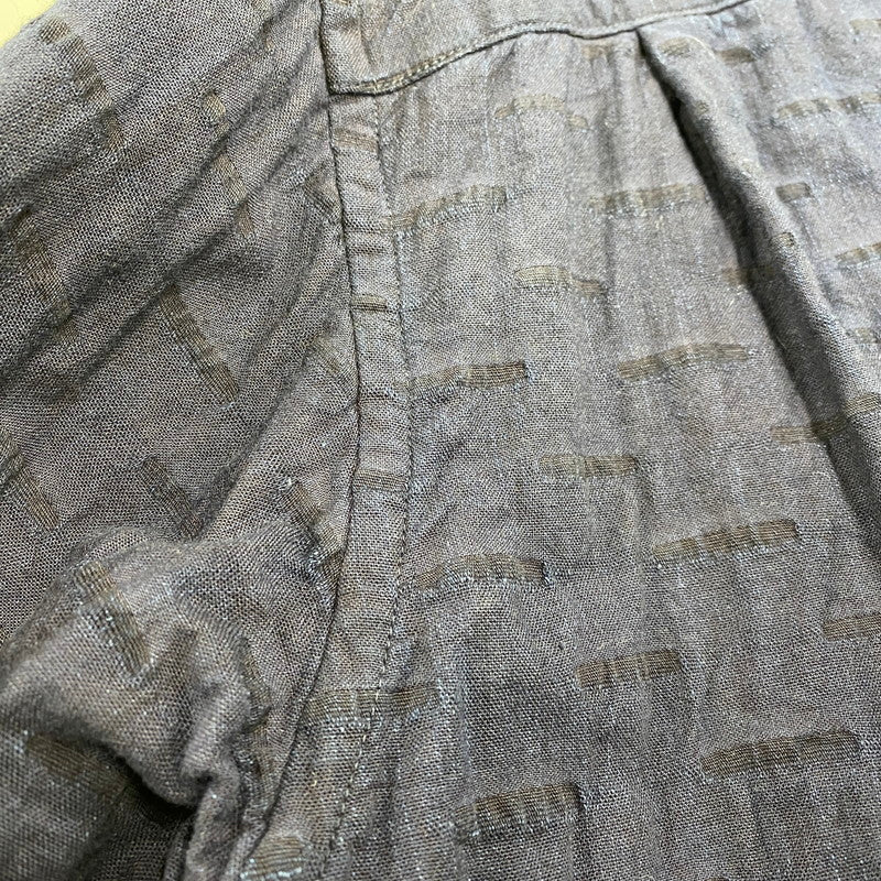 【中古品】【メンズ】 TATAMASS タタマス WIDE SHIRT HORIZONTALE ワイド シャツ ホリゾンタル 24-050-300-9100-3-0 EDIFICE 別注 長袖シャツ 140-260104-yn-05-izu サイズ：L カラー：ネイビー 万代Net店