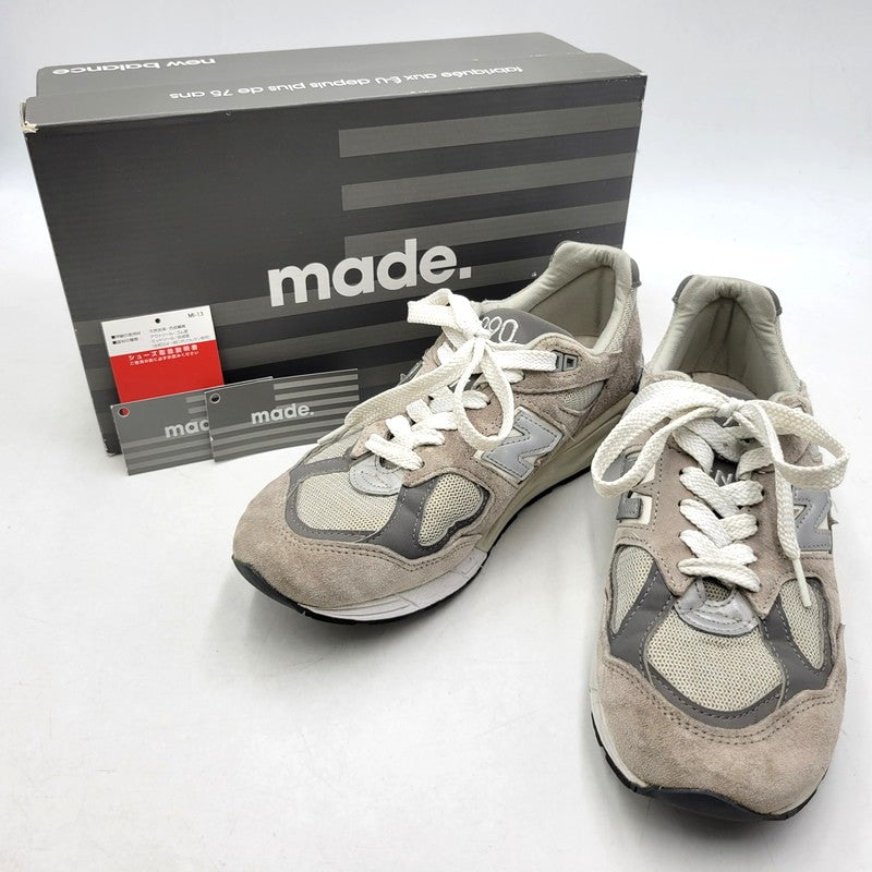 【中古品】【メンズ/レディース】 NEW BALANCE ニューバランス M990GY2 スニーカー シューズ 靴 162-251215-as-02-izu サイズ：26cm カラー：グレー 万代Net店
