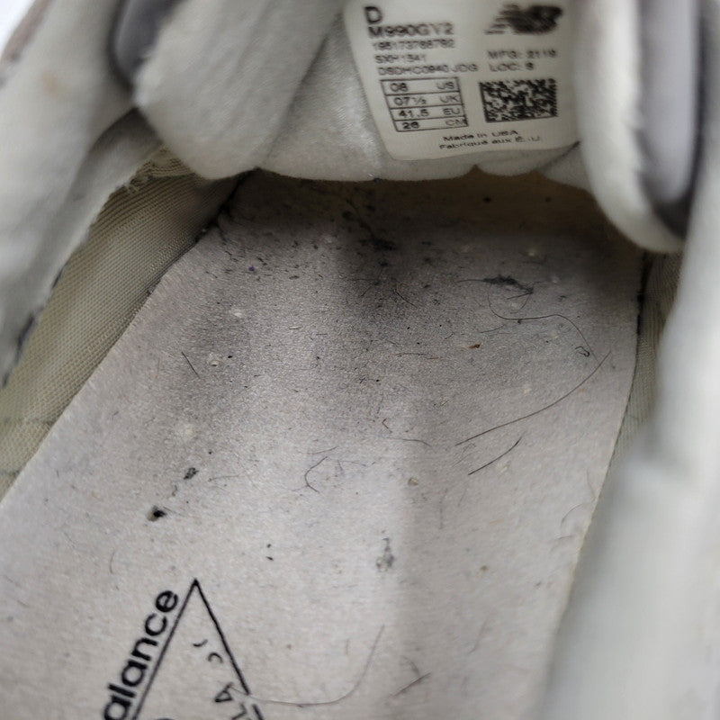 【中古品】【メンズ/レディース】 NEW BALANCE ニューバランス M990GY2 スニーカー シューズ 靴 162-251215-as-02-izu サイズ：26cm カラー：グレー 万代Net店