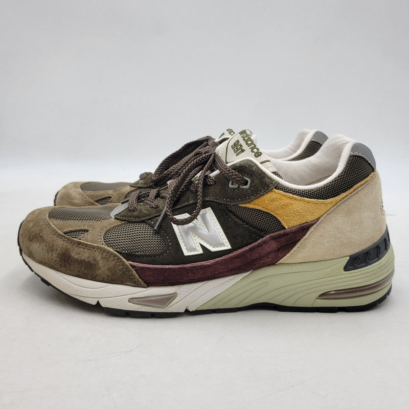 【中古品】【メンズ】 M991GYB イングランド製 スニーカー シューズ 靴 162-251215-as-01-izu サイズ：26.5cm カラー：オリーブ系 万代Net店
