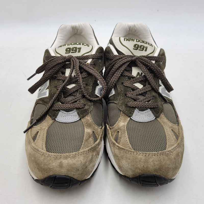 【中古品】【メンズ】 M991GYB イングランド製 スニーカー シューズ 靴 162-251215-as-01-izu サイズ：26.5cm カラー：オリーブ系 万代Net店