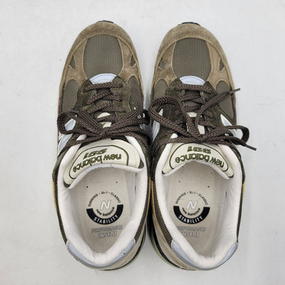 【中古品】【メンズ】 M991GYB イングランド製 スニーカー シューズ 靴 162-251215-as-01-izu サイズ：26.5cm カラー：オリーブ系 万代Net店