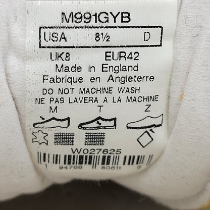 【中古品】【メンズ】 M991GYB イングランド製 スニーカー シューズ 靴 162-251215-as-01-izu サイズ：26.5cm カラー：オリーブ系 万代Net店