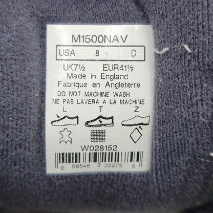 【中古品】【メンズ/レディース】 NEW BALANCE ニューバランス M1500NAV イングランド製 スニーカー シューズ 靴 162-251215-yn-03-izu サイズ：26cm カラー：ネイビー 万代Net店