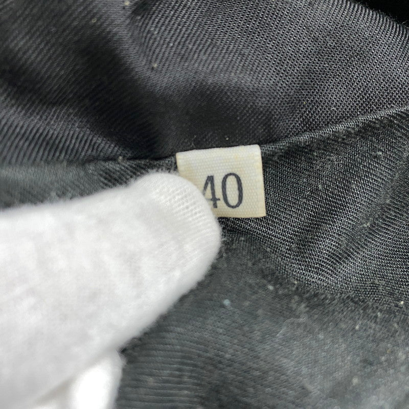 【現状渡し品】【メンズ】 BROOKS ブルックス SINGLE RIDERS JACKET シングルライダースジャケット USA製 アウター 146-251223-as-20-izu サイズ：40 カラー：ブラック 万代Net店