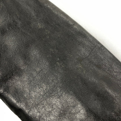 【現状渡し品】【メンズ】 BROOKS ブルックス SINGLE RIDERS JACKET シングルライダースジャケット USA製 アウター 146-251223-as-20-izu サイズ：40 カラー：ブラック 万代Net店