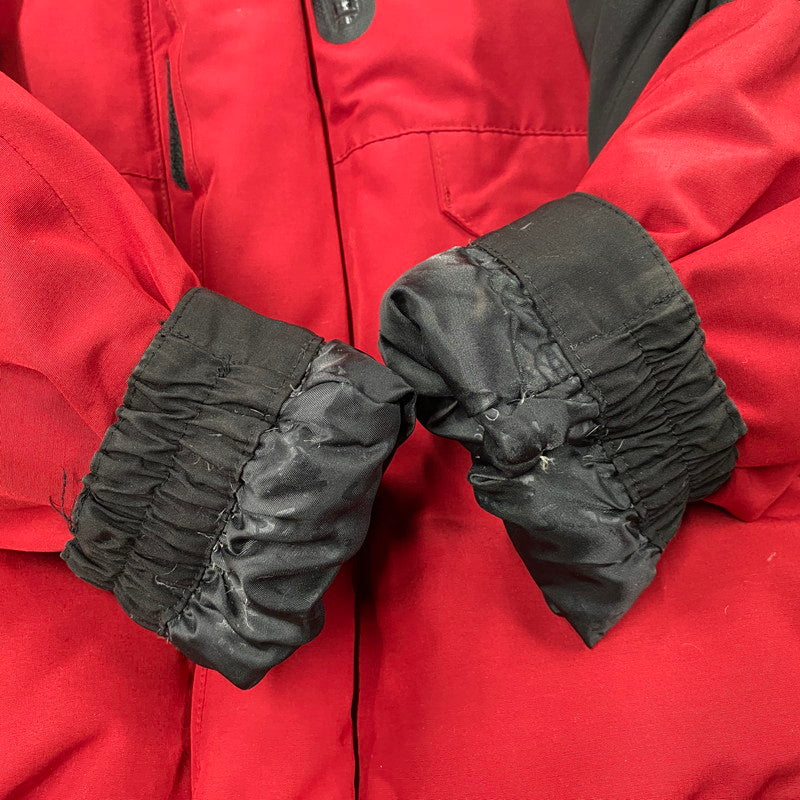 【中古品】【メンズ】 2TONE SNORKEL DOWN PARKA 3172025 ツートーン シュノーケル ダウンパーカ ジャケット アウター 145-251216-as-23-izu サイズ：L カラー：レッド×ブラック 万代Net店