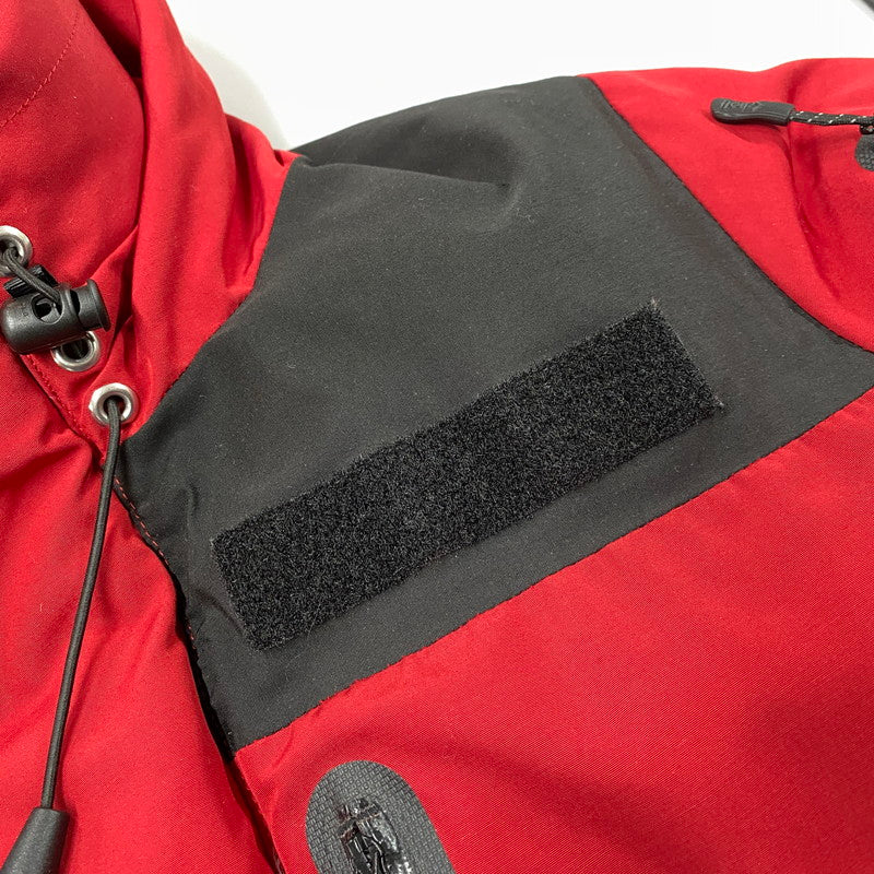 【中古品】【メンズ】 2TONE SNORKEL DOWN PARKA 3172025 ツートーン シュノーケル ダウンパーカ ジャケット アウター 145-251216-as-23-izu サイズ：L カラー：レッド×ブラック 万代Net店