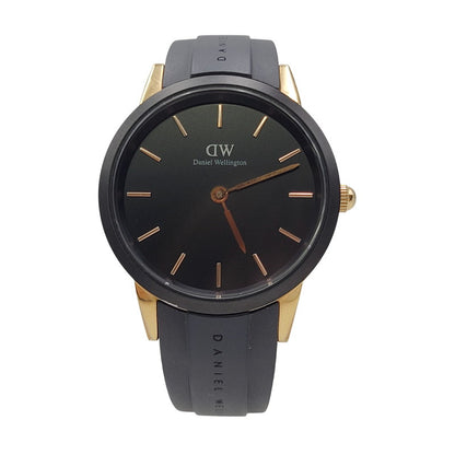 【中古品】【メンズ/レディース】 Daniel Wellington ダニエルウェリントン ICONIC MOTION M32CRB02 アイコニックモーション クォーツ 腕時計 198-251221-as-26-izu カラー：ブラック×ゴールド 万代Net店