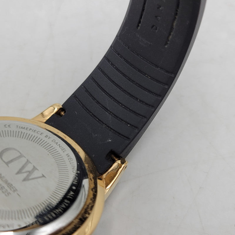 【中古品】【メンズ/レディース】 Daniel Wellington ダニエルウェリントン ICONIC MOTION M32CRB02 アイコニックモーション クォーツ 腕時計 198-251221-as-26-izu カラー：ブラック×ゴールド 万代Net店
