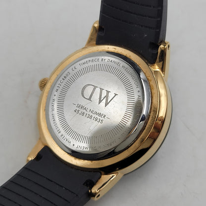 【中古品】【メンズ/レディース】 Daniel Wellington ダニエルウェリントン ICONIC MOTION M32CRB02 アイコニックモーション クォーツ 腕時計 198-251221-as-26-izu カラー：ブラック×ゴールド 万代Net店