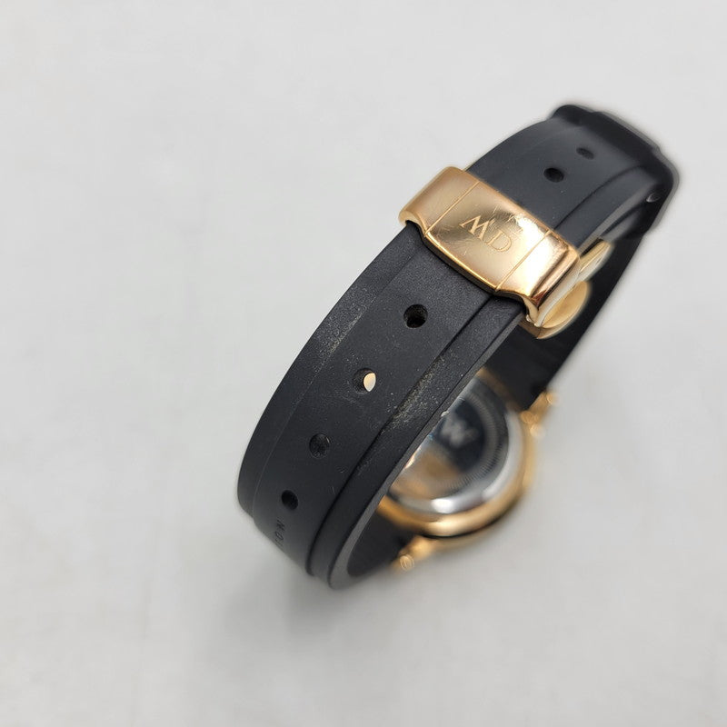 【中古品】【メンズ/レディース】 Daniel Wellington ダニエルウェリントン ICONIC MOTION M32CRB02 アイコニックモーション クォーツ 腕時計 198-251221-as-26-izu カラー：ブラック×ゴールド 万代Net店