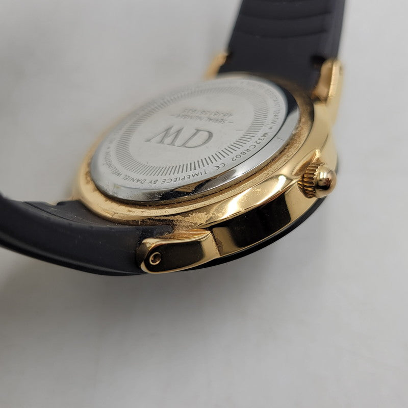 【中古品】【メンズ/レディース】 Daniel Wellington ダニエルウェリントン ICONIC MOTION M32CRB02 アイコニックモーション クォーツ 腕時計 198-251221-as-26-izu カラー：ブラック×ゴールド 万代Net店