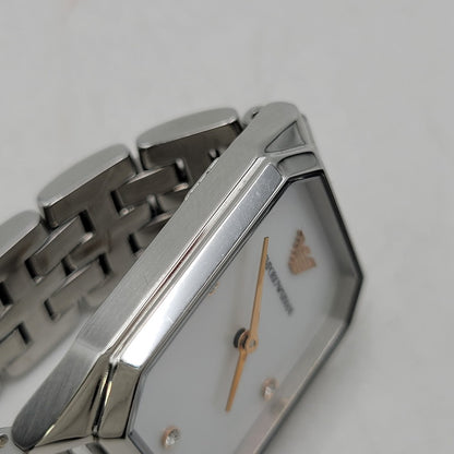 【中古品】【メンズ/レディース】 Emporio Armani エンポリオ・アルマーニ GIOIA AR11146 クォーツ 腕時計 198-251221-as-25-izu カラー：シルバー×ゴールド 万代Net店