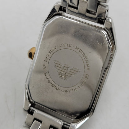 【中古品】【メンズ/レディース】 Emporio Armani エンポリオ・アルマーニ GIOIA AR11146 クォーツ 腕時計 198-251221-as-25-izu カラー：シルバー×ゴールド 万代Net店