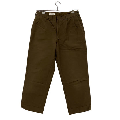 【中古品】【メンズ】 RIPRAP リップラップ TWO TUCK SLACKS RRP0702 ツータックスラックス パンツ ボトムス 151-251223-as-25-izu サイズ：LARGE-SHORT カラー：ブラウン 万代Net店