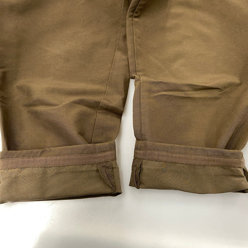 【中古品】【メンズ】 RIPRAP リップラップ TWO TUCK SLACKS RRP0702 ツータックスラックス パンツ ボトムス 151-251223-as-25-izu サイズ：LARGE-SHORT カラー：ブラウン 万代Net店